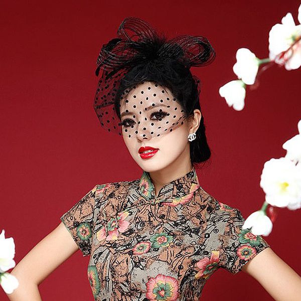 fashion women hat mesh flower bow hairpin wedding pgraphy props hair accessories feather headdress hairpins 7c1880
fashion women hat mesh flower bow hairpin wedding pgraphy props hair accessories feather headdress hairpins 7c1880