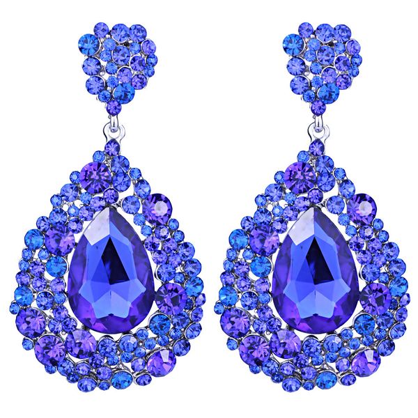 farlena jewelry exaggerated water drop wedding party earrings long crystal rhinestones earrings for women, Golden
farlena jewelry exaggerated water drop wedding party earrings long crystal rhinestones earrings for women, Golden