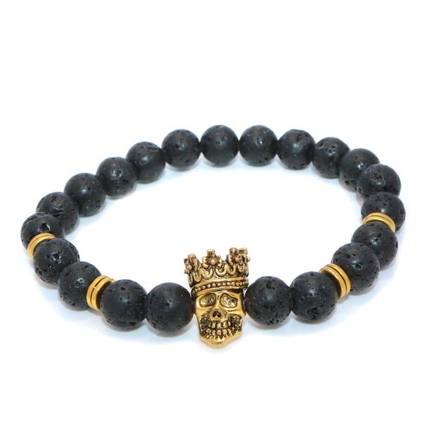 10mm volcanic stone beads bracelet men charm natural stone braslet for man handmade casual jewelry mask, Black
10mm volcanic stone beads bracelet men charm natural stone braslet for man handmade casual jewelry mask, Black