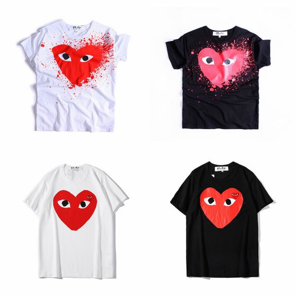 cdg play brands men designer t shirts play commes cotton off red heart shirts des garcons white t-shirt summer men women casual tees, Black;blue
cdg play brands men designer t shirts play commes cotton off red heart shirts des garcons white t-shirt summer men women casual tees, Black;blue