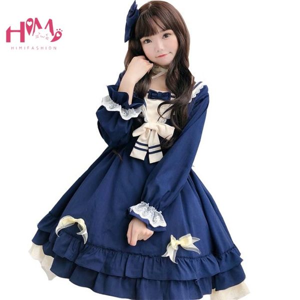 japan lolita cute red dress women cosplay lace kawaii maid vestidos sailor collar vintage ruffle teen girl pleated tutu dresses, Black;gray
japan lolita cute red dress women cosplay lace kawaii maid vestidos sailor collar vintage ruffle teen girl pleated tutu dresses, Black;gray