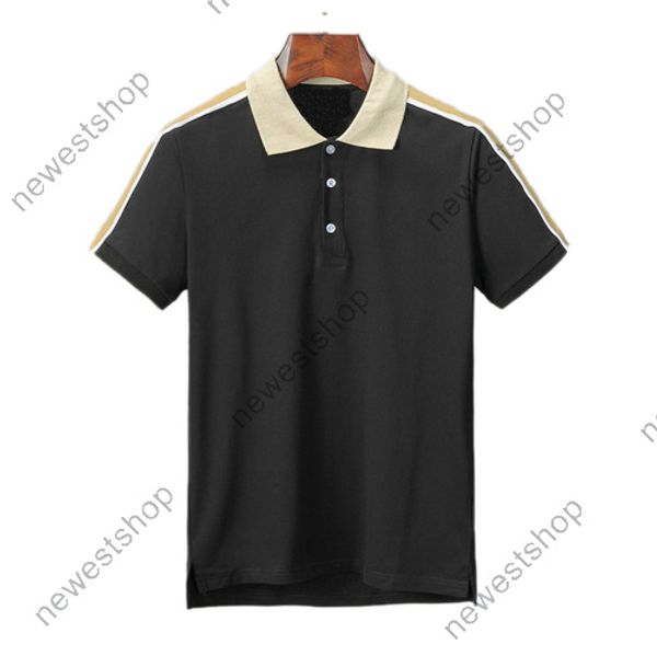 summer designer luxury polo shirts for mens polos classic embroidery striped sleeve letter t-shirt casual turn-down collar tee shirt, White;black
summer designer luxury polo shirts for mens polos classic embroidery striped sleeve letter t-shirt casual turn-down collar tee shirt, White;black