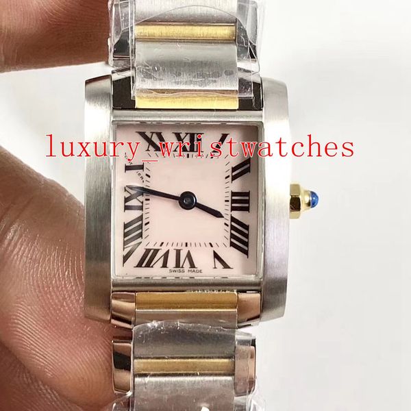 excellent wristwatches w51007q4 25.35 x 20.3mm two tones stainless steel eta vk quartz chronograph ladies women's watch watches, Slivery;brown
excellent wristwatches w51007q4 25.35 x 20.3mm two tones stainless steel eta vk quartz chronograph ladies women's watch watches, Slivery;brown