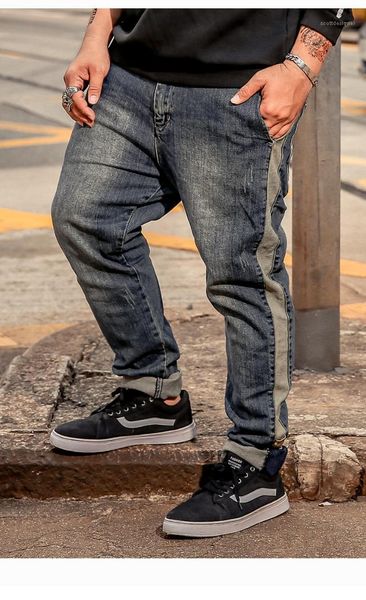 fashion homme pants striped blue denim trousers mens designer casual jeans plus size
fashion homme pants striped blue denim trousers mens designer casual jeans plus size