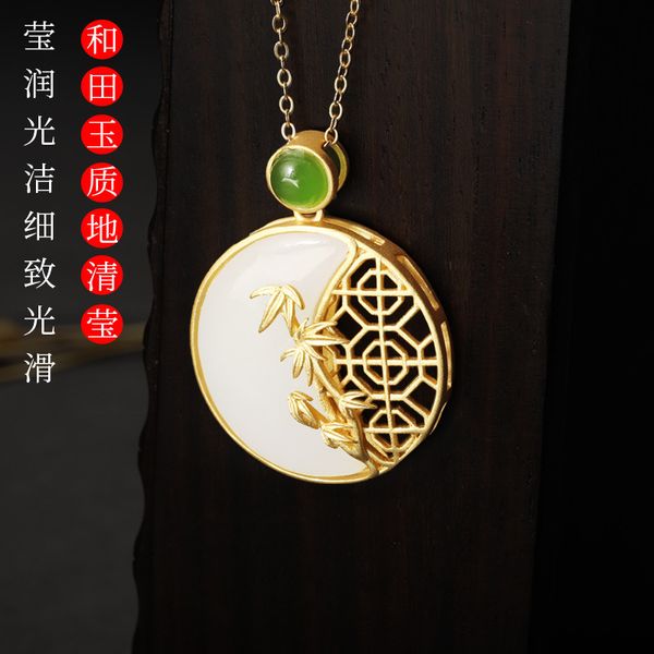 cluci cage pendants asg 925 with ancient golden crescent hetian pendant authentic seed makings anniversary gift customization, Blue;slivery
cluci cage pendants asg 925 with ancient golden crescent hetian pendant authentic seed makings anniversary gift customization, Blue;slivery