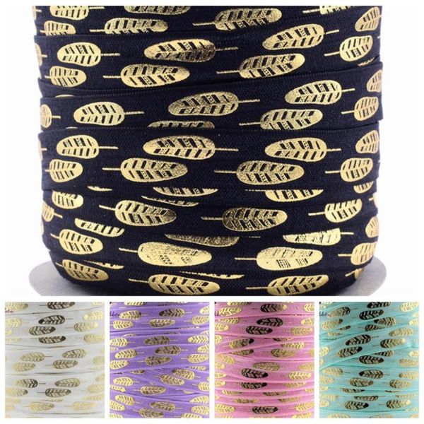 5/8" gold foil feather leaf printed foe fold over elastic for handmade hair tie headband accessory welcome custom printed, Slivery;white
5/8" gold foil feather leaf printed foe fold over elastic for handmade hair tie headband accessory welcome custom printed, Slivery;white