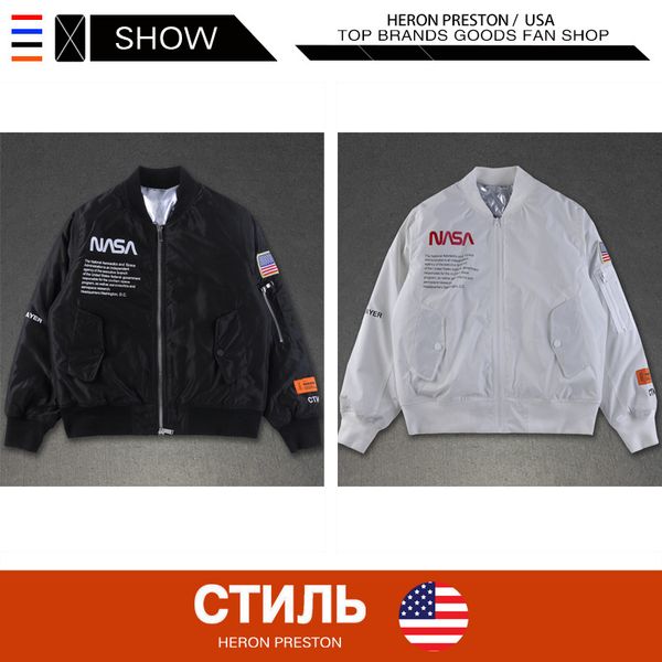 Mens 2019 Luxury Designer Clothes Euramerican Popular Logo HERON PRESTON Casual Jacket Night Vision Reflective Jacket Letter Printing
Mens 2019 Luxury Designer Clothes Euramerican Popular Logo HERON PRESTON Casual Jacket Night Vision Reflective Jacket Letter Printing
