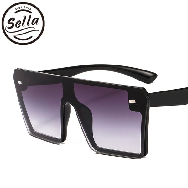 sella new fashion women men oversized square sunglasses conjoined tint/mirror lens brand designer sun glasses ladies red shade, White;black
sella new fashion women men oversized square sunglasses conjoined tint/mirror lens brand designer sun glasses ladies red shade, White;black