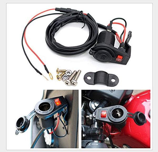 zyhw motorcycle modified cigarette lighter adapter waterproof 12v cigarette lighter socket with switch car cigarette lighter 1.5 line long
zyhw motorcycle modified cigarette lighter adapter waterproof 12v cigarette lighter socket with switch car cigarette lighter 1.5 line long