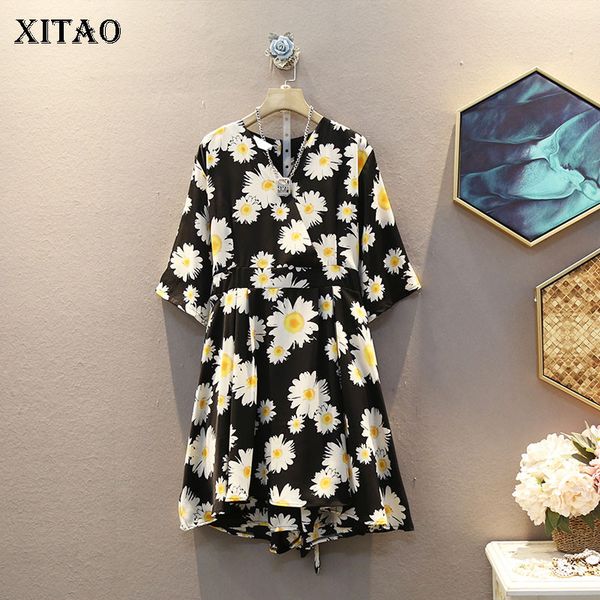 xitao two piece set print цветочный пуловер женщины маленький свежий топ эластичный пояс повседневный стиль лето элегантные короткие брюки z, White
xitao two piece set print цветочный пуловер женщины маленький свежий топ эластичный пояс повседневный стиль лето элегантные короткие брюки z, White
