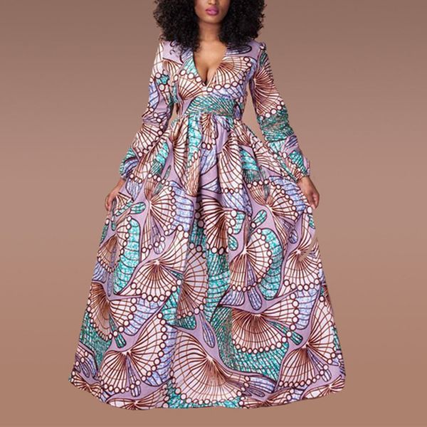 african dress women long maxi dress dashiki print v neck ankara dresses traditional african clothes women robe africaine femme, Red
african dress women long maxi dress dashiki print v neck ankara dresses traditional african clothes women robe africaine femme, Red