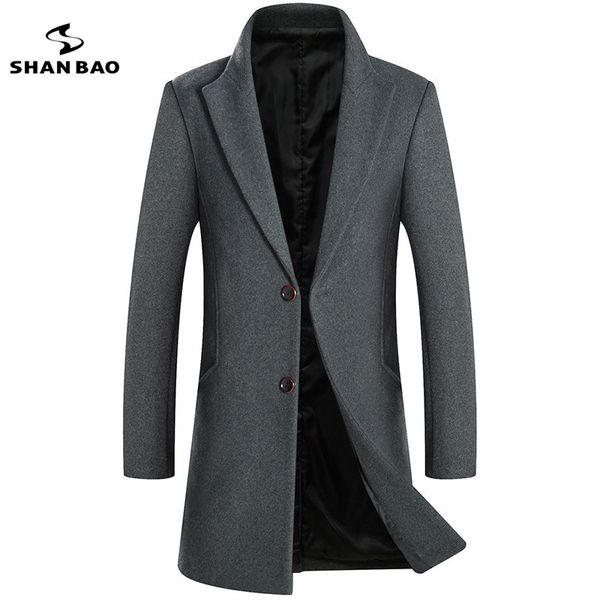 2018 autumn and winter new long wool coat plus velvet thick warm fashion casual men's lapel two buckles slim coat black gray red
2018 autumn and winter new long wool coat plus velvet thick warm fashion casual men's lapel two buckles slim coat black gray red