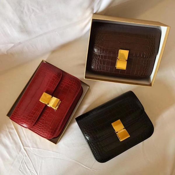 2020 new style crocodile bag 
2020 new style crocodile bag