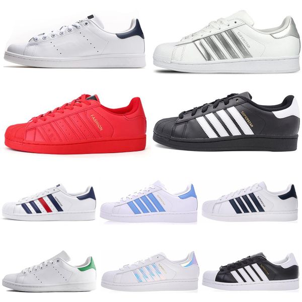 smith designer shoes superstars women men casual chaussures 80s pride stan chaussures flats sport sneakers 36-44, Black
smith designer shoes superstars women men casual chaussures 80s pride stan chaussures flats sport sneakers 36-44, Black