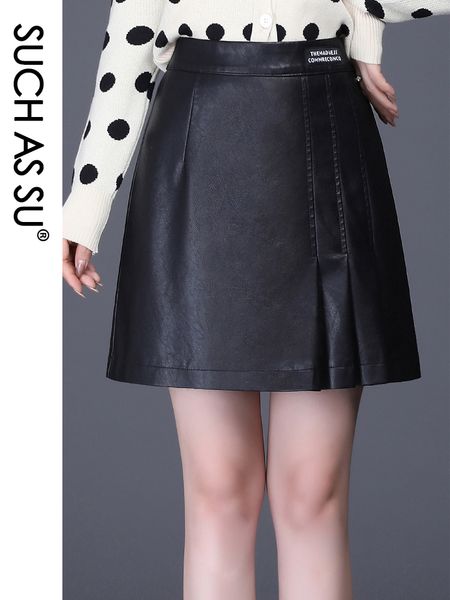 new fall winter pu leather skirts women 2019 black mini high waist a-line skirt s-3xl plus size female short skirt
new fall winter pu leather skirts women 2019 black mini high waist a-line skirt s-3xl plus size female short skirt