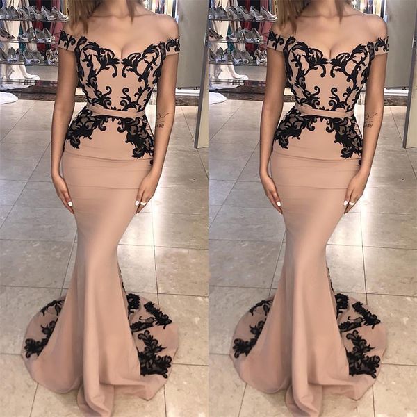 dreaming black embroidery light pink prom party dresses mermaid off the shoulder sleeves ribbon elegant formal evening gowns bridesmaids
dreaming black embroidery light pink prom party dresses mermaid off the shoulder sleeves ribbon elegant formal evening gowns bridesmaids