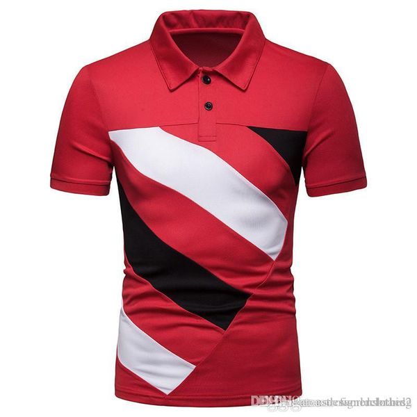 luxury patchwork designer mens polos lapel neck contrast color printed mens fashion short sleeve male tees, White;black
luxury patchwork designer mens polos lapel neck contrast color printed mens fashion short sleeve male tees, White;black