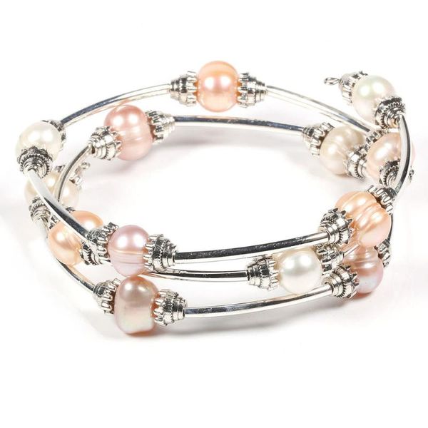 2020 natural pearl bracelet round shape pink white making for jewelry three circle bracelet gifts for women beads size 9-10mm, Black
2020 natural pearl bracelet round shape pink white making for jewelry three circle bracelet gifts for women beads size 9-10mm, Black