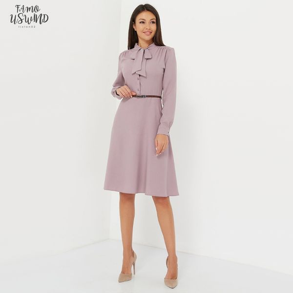 women casual bow tie party dress ladies long sleeve a line elegant dress 2020 new fashion women knee dress solid vestido, Black;gray
women casual bow tie party dress ladies long sleeve a line elegant dress 2020 new fashion women knee dress solid vestido, Black;gray