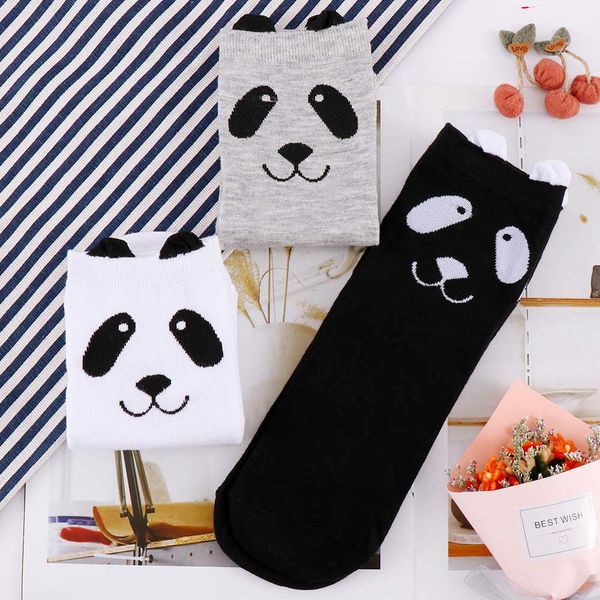 1 pair size animal crew short ankle lovely spring autumn cartoon panda socks 3d printed ankle-high cute socks, Black;white
1 pair size animal crew short ankle lovely spring autumn cartoon panda socks 3d printed ankle-high cute socks, Black;white