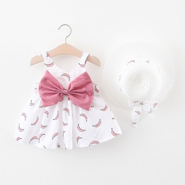 summer kids clothese 0-2t girls princess dress children kids baby cute dress bow vestidos sundress+hat outfits, White
summer kids clothese 0-2t girls princess dress children kids baby cute dress bow vestidos sundress+hat outfits, White
