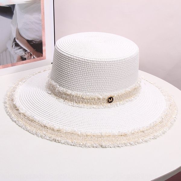 2020 flat sun summer white hepburn lady style flat straw hat sunshade hat holiday, Blue;gray
2020 flat sun summer white hepburn lady style flat straw hat sunshade hat holiday, Blue;gray