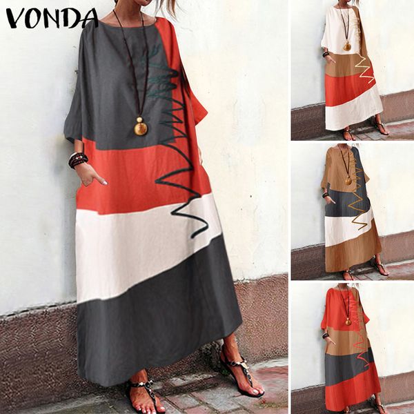 vonda женщины старинные лоскутное платье богемные платья 2019 осень хлопок повседневная 3/4 рукав партии vestido пляж сарафан плюс размер, Black;pink
vonda женщины старинные лоскутное платье богемные платья 2019 осень хлопок повседневная 3/4 рукав партии vestido пляж сарафан плюс размер, Black;pink