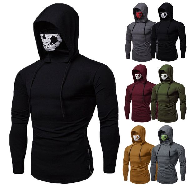 hirigin leisure comfort men thin sweatshirts spring autumn long sleeve comfort with mask casual male sweatshirt dropship, Black
hirigin leisure comfort men thin sweatshirts spring autumn long sleeve comfort with mask casual male sweatshirt dropship, Black