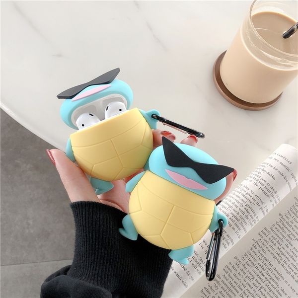 3d милый мультфильм солнцезащитные очки squirtle наушники чехол для airpods 1/2 силиконовый аниме чехол для airpods защитные чехлы с крючком
3d милый мультфильм солнцезащитные очки squirtle наушники чехол для airpods 1/2 силиконовый аниме чехол для airpods защитные чехлы с крючком