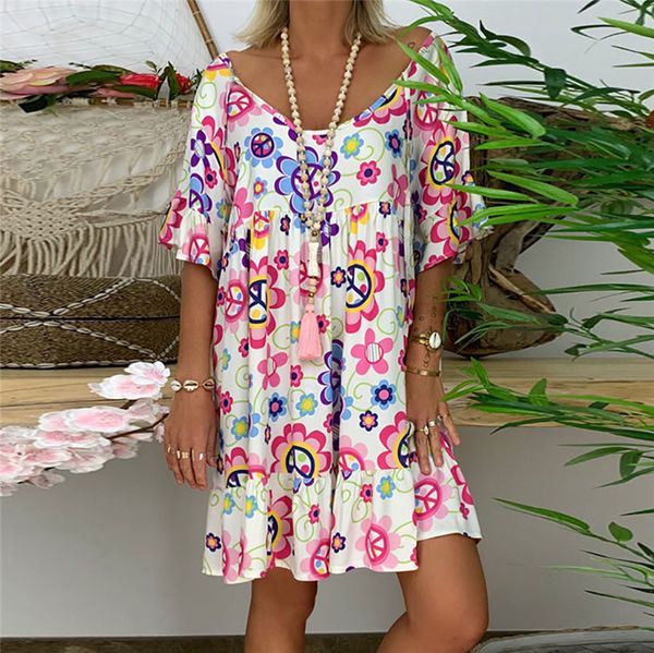 jaycosin 2019 women summer dress plus size ladies loose print short sleeve mini dress casual loose o-neck dress sundress jun5#4, Black;gray
jaycosin 2019 women summer dress plus size ladies loose print short sleeve mini dress casual loose o-neck dress sundress jun5#4, Black;gray