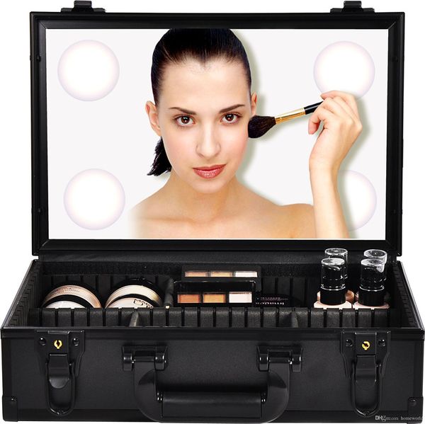 women makeup bag cosmetic case with led light make up organizer box with mirror toiletry storage travel box
women makeup bag cosmetic case with led light make up organizer box with mirror toiletry storage travel box