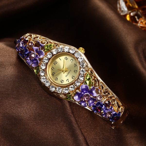 retro painted bracelet watch watch exquisite hand-painted cloisonne bracelet watch diamond spot wholesale, Slivery;brown
retro painted bracelet watch watch exquisite hand-painted cloisonne bracelet watch diamond spot wholesale, Slivery;brown