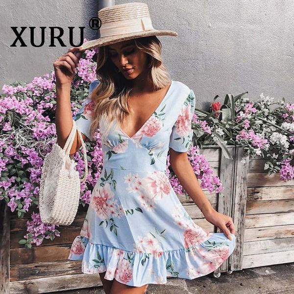 xuru summer new print dress v-neck ruffled stitching fishtail dress bohemian holiday beach, Black;gray
xuru summer new print dress v-neck ruffled stitching fishtail dress bohemian holiday beach, Black;gray