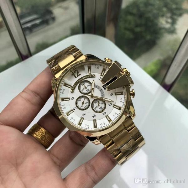 AAA+ 2019 New Style DZ 10BAR brave series All Pointers Work Men's Modern Watches Popular Stainless Steel Band Movement Waterproof Quart
AAA+ 2019 New Style DZ 10BAR brave series All Pointers Work Men's Modern Watches Popular Stainless Steel Band Movement Waterproof Quart