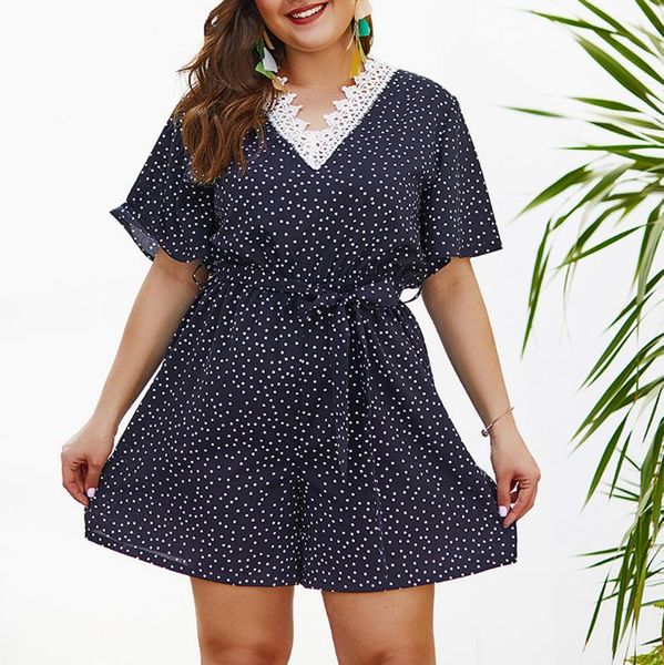 jumpsuit womens boho dot v-neck mori girl sweet lace holiday korean version leisure mini short sleeve playsuit beach jumpsuit#g1, Black;white
jumpsuit womens boho dot v-neck mori girl sweet lace holiday korean version leisure mini short sleeve playsuit beach jumpsuit#g1, Black;white