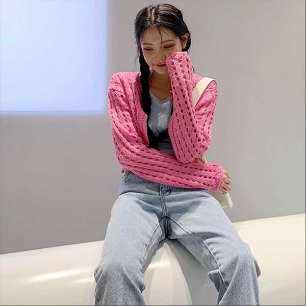 women's knits & tees 2021 arrivals women sweater cardigans korean chic candy colors temperament long sleeve short tunic knitted, White
women's knits & tees 2021 arrivals women sweater cardigans korean chic candy colors temperament long sleeve short tunic knitted, White