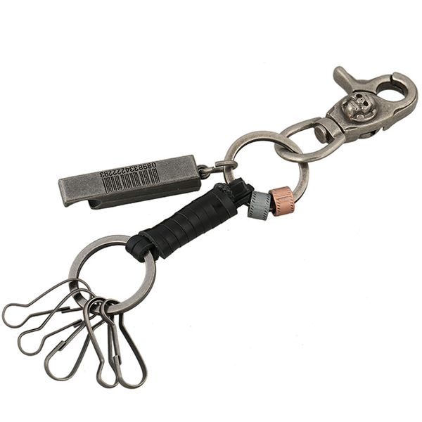 high-grade men's retro key hangings, leather chains, pants and chain, Slivery;golden
high-grade men's retro key hangings, leather chains, pants and chain, Slivery;golden