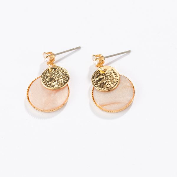 maxi personality small round simple fashion earrings with glossy like shell and pearl for both office lady and party queen, Silver
maxi personality small round simple fashion earrings with glossy like shell and pearl for both office lady and party queen, Silver