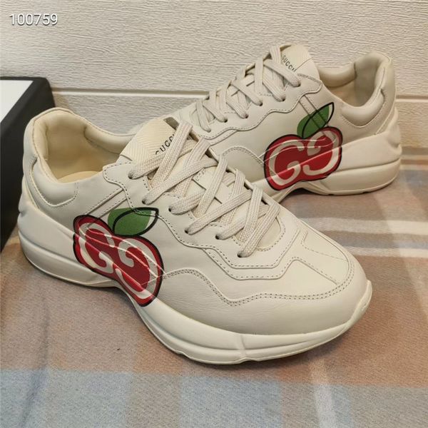 мужские ритон кожи кроссовки с apple, дизайнер обувь подошвы дизайном ритона sneaker роскошной и комфортабельной повседневной обувь, Black
мужские ритон кожи кроссовки с apple, дизайнер обувь подошвы дизайном ритона sneaker роскошной и комфортабельной повседневной обувь, Black