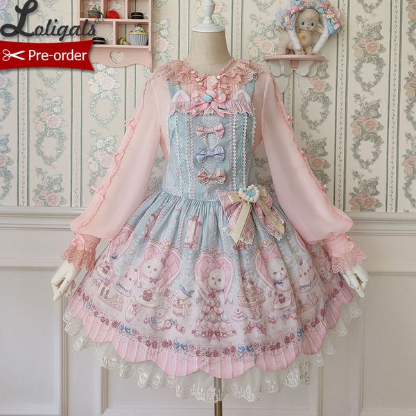 партия котенка ~ сладкая напечатанная лолита салопте платье от alice girl ~ предварительный заказ, Black;gray
партия котенка ~ сладкая напечатанная лолита салопте платье от alice girl ~ предварительный заказ, Black;gray