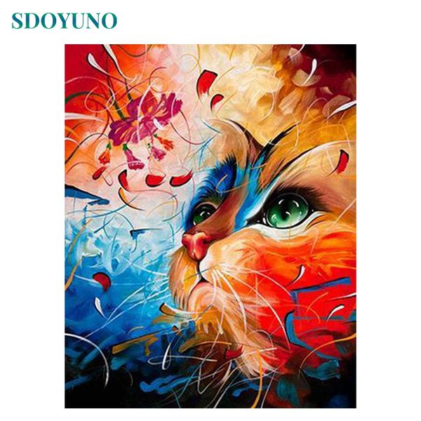 sdoyuno 60x75cm frame diy painting by numbers color cat animals paint by numbers for kids on canvas picture for home decor
sdoyuno 60x75cm frame diy painting by numbers color cat animals paint by numbers for kids on canvas picture for home decor