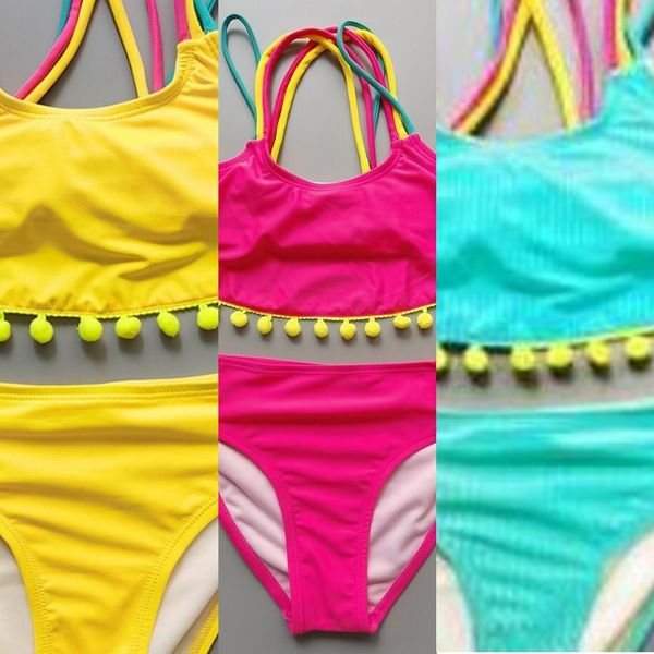 2020 yellow fur rubber split female children's 2020 yellow fur ball rubber ball split swimsuit female children's swimsuit, Black
2020 yellow fur rubber split female children's 2020 yellow fur ball rubber ball split swimsuit female children's swimsuit, Black