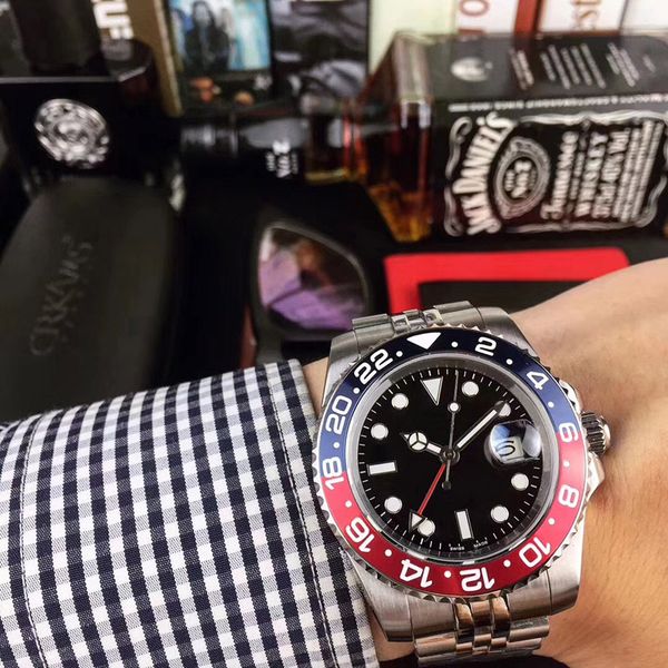 dropshipping1-mens watch automatic mechanical watches stainless steel blue red ceramic sapphire glass 40mm men watches wrist watches, Slivery;brown
dropshipping1-mens watch automatic mechanical watches stainless steel blue red ceramic sapphire glass 40mm men watches wrist watches, Slivery;brown