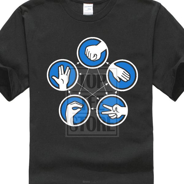 big black paper & rock bang theory t shirt sheldon paper cooper stone lizard, White;black
big black paper & rock bang theory t shirt sheldon paper cooper stone lizard, White;black