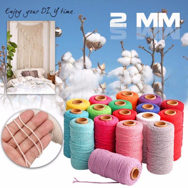 yarn rope twisted-cord 100% cotton colorful twine macrame cord string thread for party wedding decoration accessory diy, Black;white
yarn rope twisted-cord 100% cotton colorful twine macrame cord string thread for party wedding decoration accessory diy, Black;white