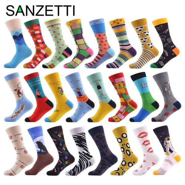 sanzetti 1 pair cool men's colorful funny combed cotton novelty socks casual crew socks bright crazy party dress for gifts, Black
sanzetti 1 pair cool men's colorful funny combed cotton novelty socks casual crew socks bright crazy party dress for gifts, Black