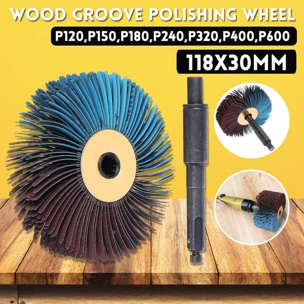 118*30mm wood groove polishing wheel dremel accessories electric polishing sanding disc wheel for woodworking tools p120-p600
118*30mm wood groove polishing wheel dremel accessories electric polishing sanding disc wheel for woodworking tools p120-p600
