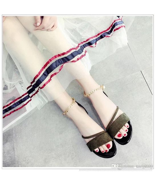 network red 2019 new vintage gentle style sandal female summer flat korean version of a hundred students fairy shoes, Black
network red 2019 new vintage gentle style sandal female summer flat korean version of a hundred students fairy shoes, Black