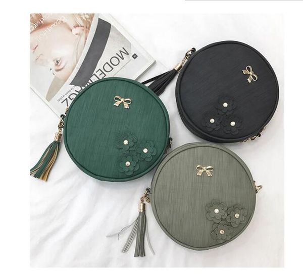 fashion women messenger bags pu leather female small lady tassel bow chain circular shoulder bag round girl handbags
fashion women messenger bags pu leather female small lady tassel bow chain circular shoulder bag round girl handbags