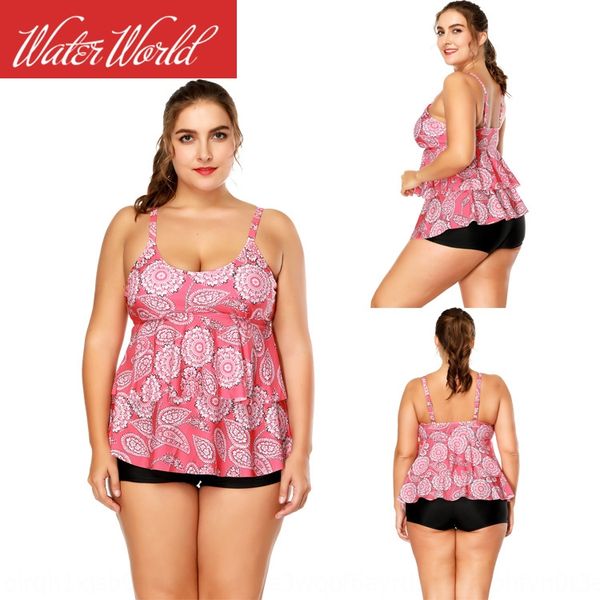2019 split multi-layer skirt plus swimsuit bikini fat swimsuit large size bikini tankini, White;black
2019 split multi-layer skirt plus swimsuit bikini fat swimsuit large size bikini tankini, White;black